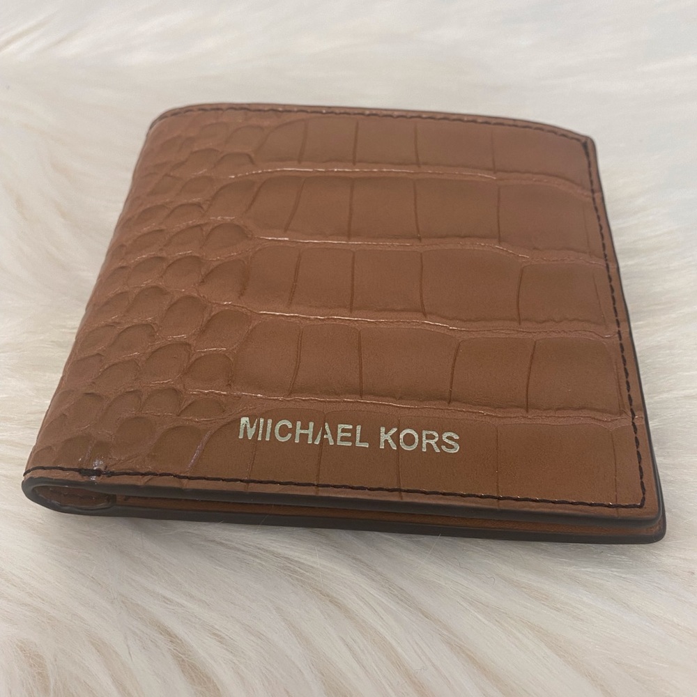 Michael Kors Cooper Mens Leather Bifold Wallet NWT